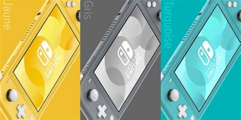 Comparatif Nintendo Switch Lite Et Switch Quelles Sont Les Différences