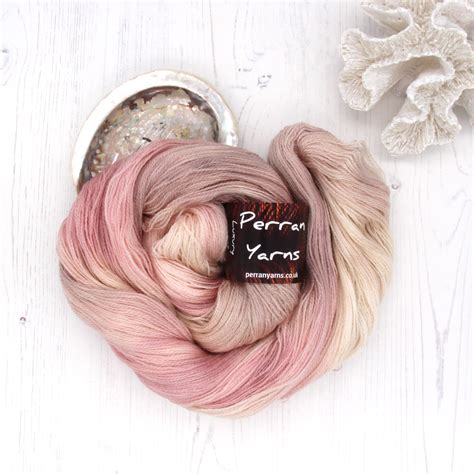 Lace Bright Rose Quartz Perran Yarns