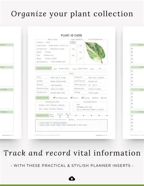 Plant Journal Template