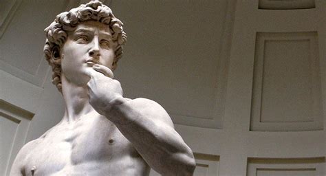 Video Mapping on Michelangelo's David at the Academy of Fine Arts in Naples