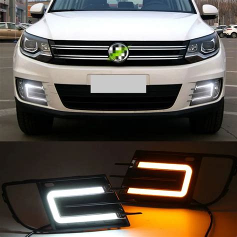 Led Drl Lamp For Tiguan Tiguan Daytime Running Light Fog