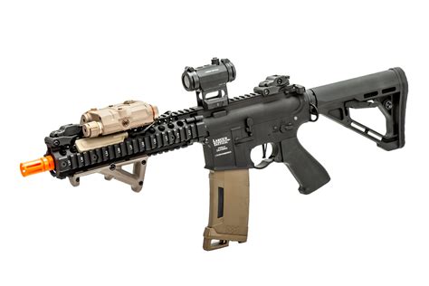 Lancer Tactical Proline ETU MK18 Full Metal Airsoft AEG Rifle Field