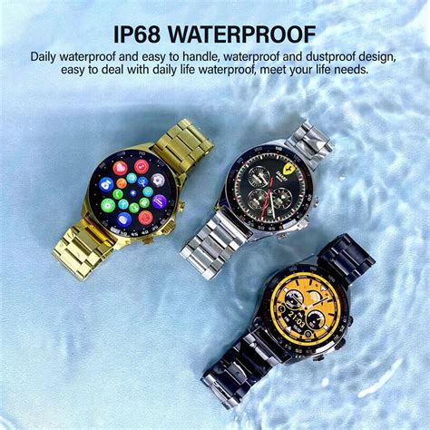 Waterproof Bluetooth Smart Watch Phone Mate Heart Rate Tracker For Ios