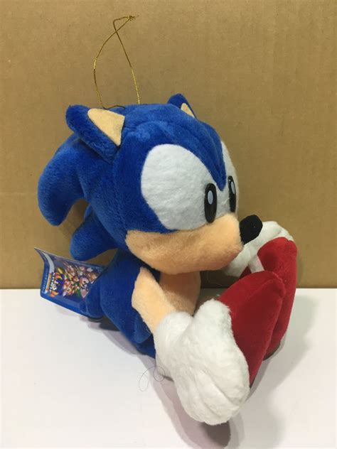 Sonic The Fighters Plush Sonic The Hedgehog 1997 Sega Rare Vintage Ufo