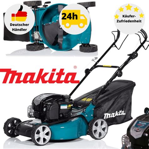 Makita Plm N Benzin Rasenm Her Mulch Und