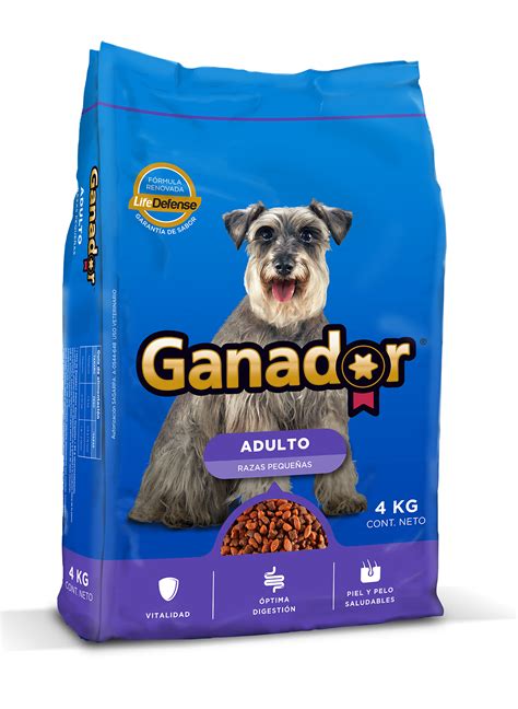 Croquetas Ganador para Perro Adulto Razas Pequeñas 4kg Justo mx