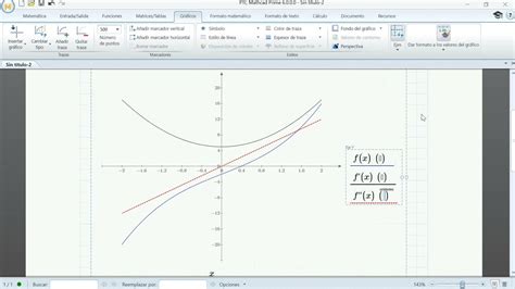 Graficar Una Función Y Sus Derivadas En Mathcad Prime Youtube