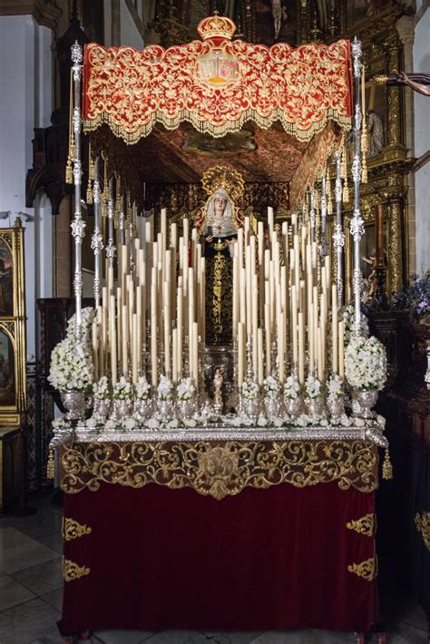 Presentación del nuevo proyecto de la orfebrería del paso de palio