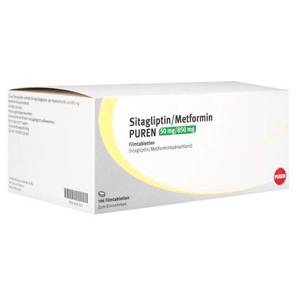 Sitagliptin Metformin Puren Mg Mg Filmtabl St St