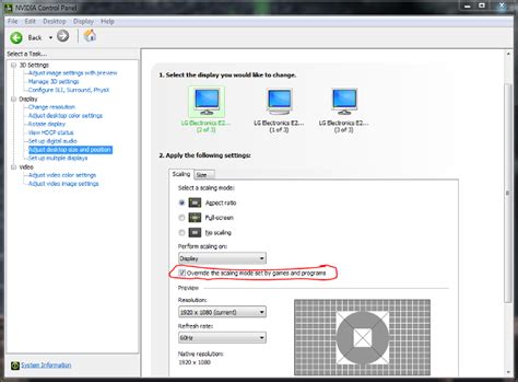 Nvidia Adjust Desktop Size And Position Adamscircles