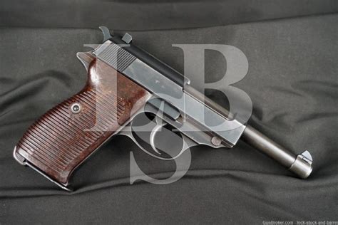 German Wwii Walther P38 P38 Ac 42 Ac42 9mm Semi Automatic Pistol 1942