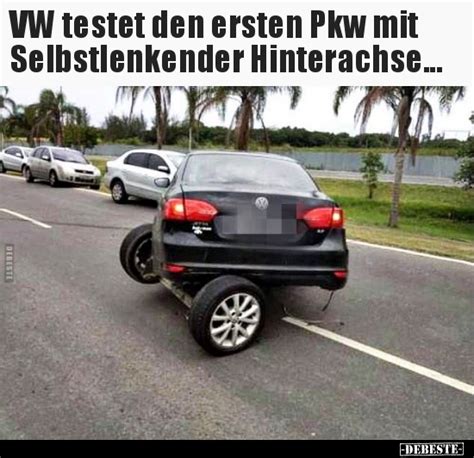 Vw Testet Den Ersten Pkw Mit Selbstlenkender Lustige Bilder