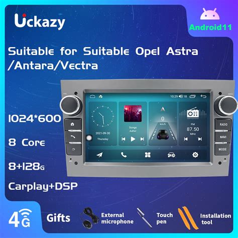 2 Din Android 11 Car Stereo For Opel Vectra C Zafira B Corsa Dc Astra H