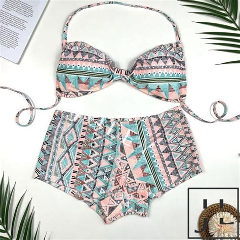 Jual COD NAIA ETHNIC MOTIF Bikini Set Bikini Pantai Baju Renang