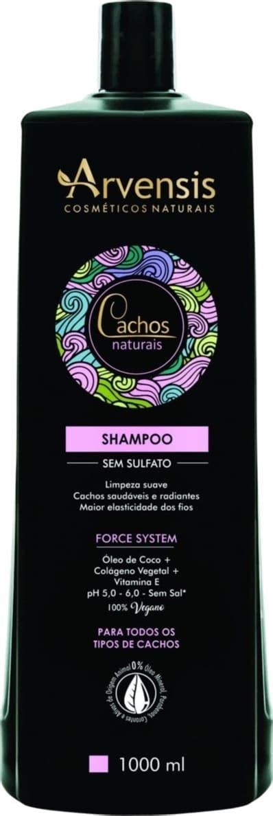 Kit Arvensis Cachos Naturais Shampoo E Condicionador 2x1000ml