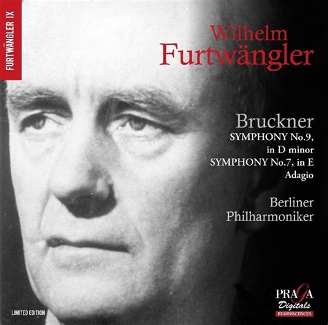 Bruckner Symphony No 9 Berliner Philharmoniker Wilhelm Furtwängler