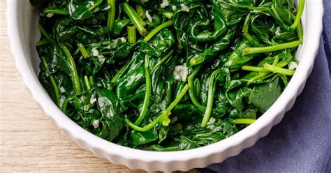 Microwave Spinach - Microwave Meals 