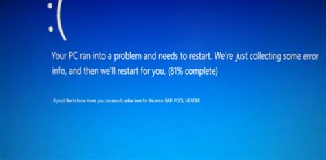 What Is Bad Pool Header And How To Fix The Error In Windows 10 8 7