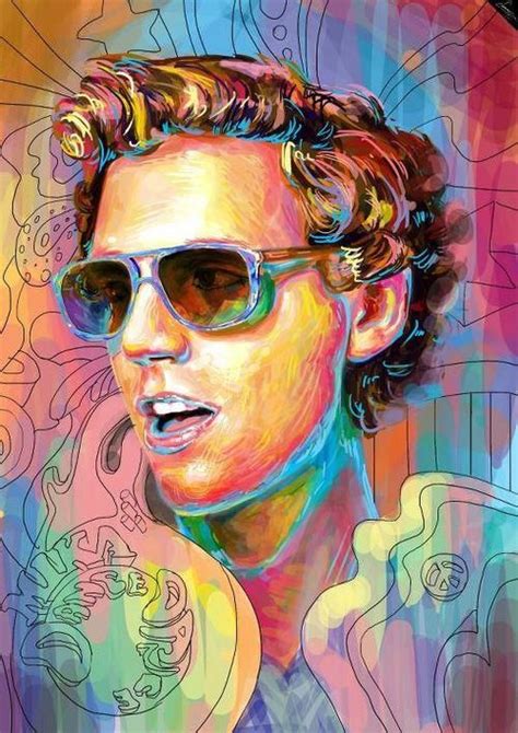 This Is A Beautiful Painting Of Mika Just Gorgeous Mikasounds Hope