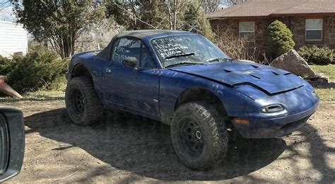 You could be off-roading in a convertible Miata for only $4000! Could life get any better? I ...