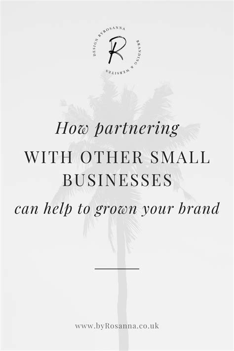 How Partnering With Other Small Businesses Can Help To Grow Your Brand