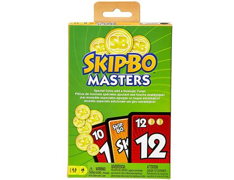 Mattel Games Skip Bo Masters Kartenspiele