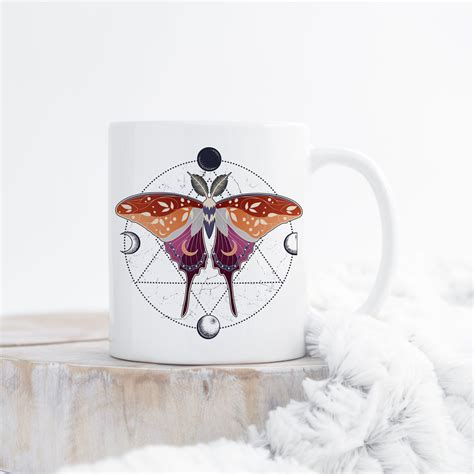 Lesbian Pride Coffee Mug Lesbian Flag Gift LGBT Mug Gay Etsy