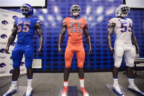 Boise State Reveals New Football Uniforms Blue Turf Sports