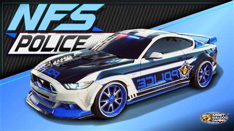 Nfs Heat Police Wrap Tutorial│ Livery Car Wraps│mustang Gt 15 Ford