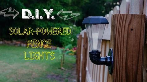 diy solar lights on fence - Whizz-Bang Blogger Photos