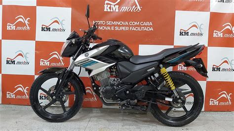 Yamaha Ys Fazer Sed Preta Km Motos Sua Loja De Motos Semi