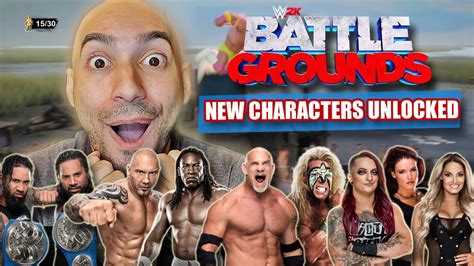 Wwe2k Battlegrounds New Characters Unlocked Usos Batista Trish