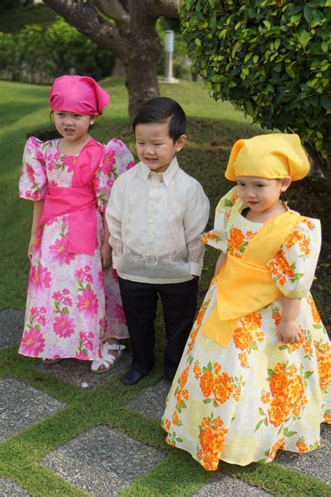 Filipiniana Costume For Linggo Ng Wika