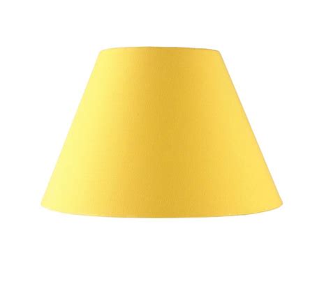 Buy Conical Lampshade For Table Lamp Inches Yellow At Off