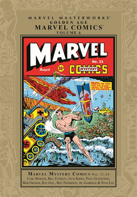 Marvel Masterworks Golden Age Marvel Comics Vol 6 Trade Paperback