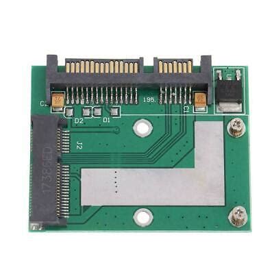 New Mini PCI E MSATA SSD To 2 5 SATA 6 0 GPS Converter Adapter Card