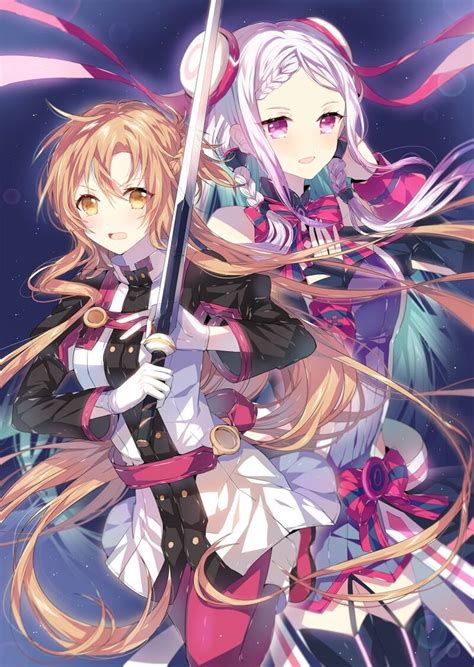 Asuna And Yuna Sword Art Online Movie Sword Art Online Asuna Sword Art