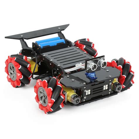 Probots Crab Overlord 4 Mecanum Wheel Drive Robot Car Chassis Kit Arduino Ide Unassembled Diy