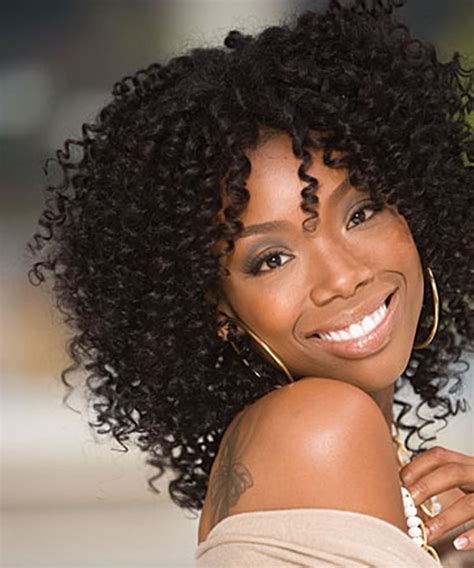 Black Women Medium Lenght Curly Hairstyles Page Of