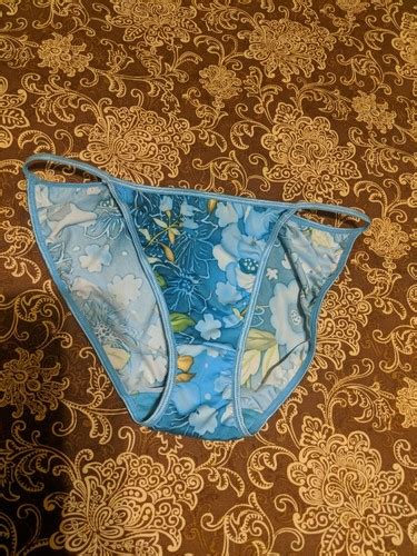 Satin String Bikini Panties Gem
