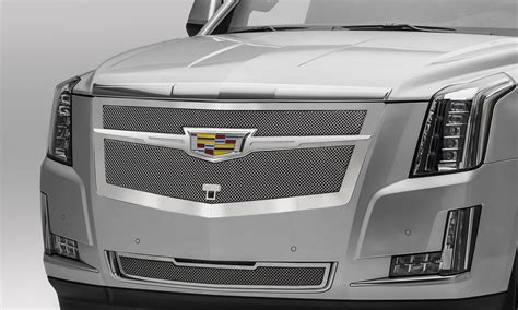 I Escalade Upper Class Series Mesh Grille Chrome With Chrome