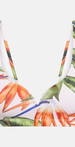 Alexandra Miro Kamala Printed Bikini Top