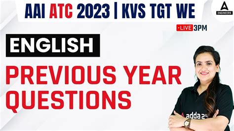 Aai Atc Kvs Tgt We Preparation Aai Atc English Previous Year