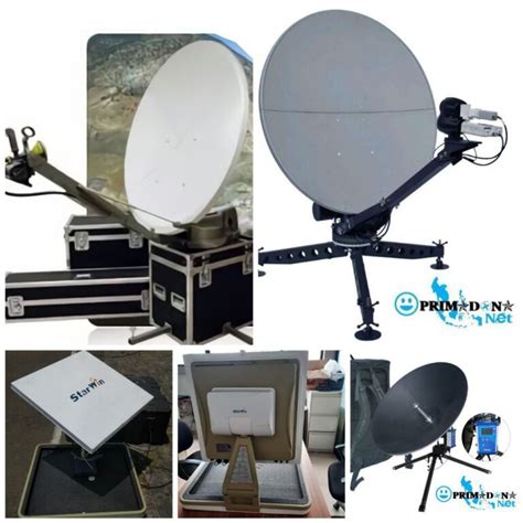 Jenis Perangkat VSAT Portable VSAT Manpack PRIMADONA Net PRIMADONA