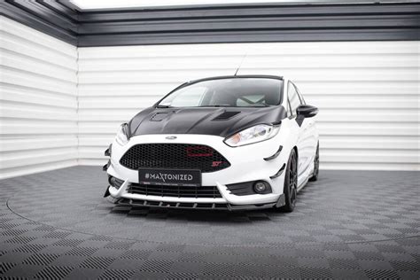 Lame Du Pare Chocs Avant V Flaps Ford Fiesta St Mk Facelift