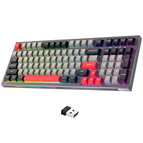 Mua Kemove K Wireless Mechanical Keyboard With Number Pad Rgb Hot Swappable Gaming Keyboard