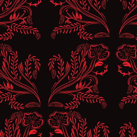 Black and Red Pattern 12751367 Vector Art at Vecteezy