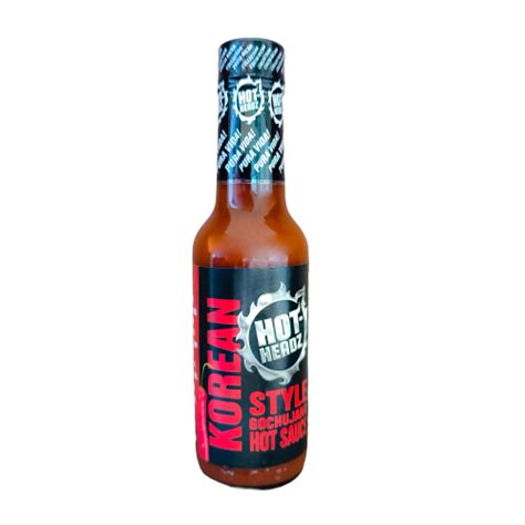 Hot Headz Korean Style Gochujang Hot Sauce Starka Chilis Ser Chili Kryddlandet Se