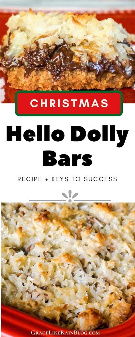 Hello Dolly 7 Layer Bars Recipe