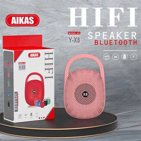 Aikas X Bluetooth Speaker Portable Handheld Speaker Color Mini Speaker